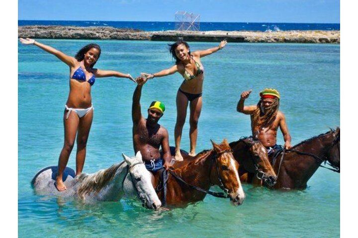 Dunn's River Falls Climb and 45-Minute Horseback Ride with Ocean Swim, Ocho Rios (3/5)