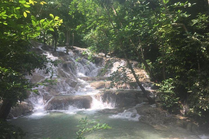 Dunn's River Falls Climb and White River Tubing with Jerk Lunch Stop, Ocho Rios (8/12)