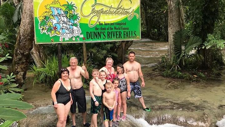Dunn's River Falls Climb and White River Tubing with Jerk Lunch Stop, Ocho Rios (3/12)