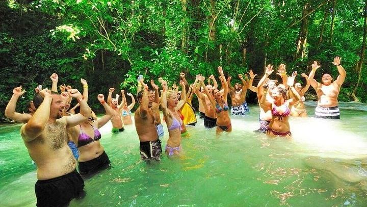 Falmouth Cruise Port Blue Hole and Dunn's River Falls Tour with Fees and Taxes Included (2/9)