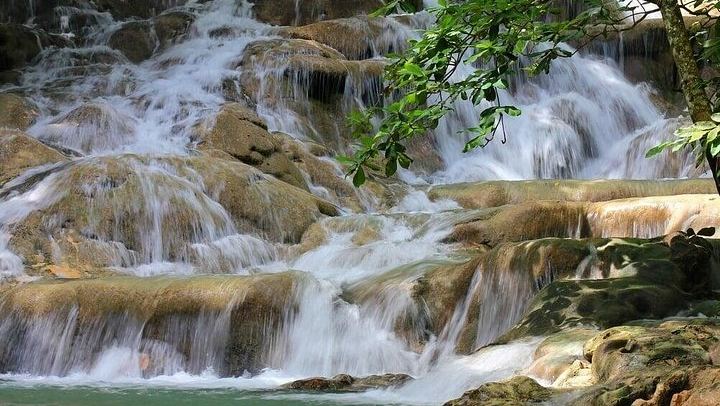 Falmouth Cruise Port Blue Hole and Dunn's River Falls Tour with Fees and Taxes Included (1/9)