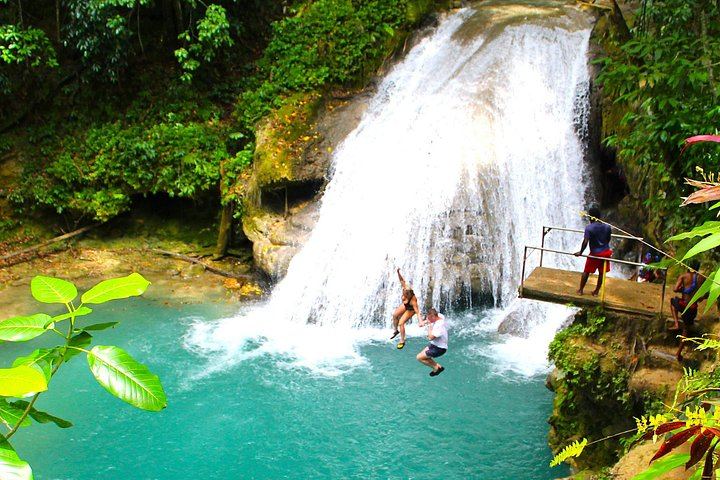 Blue Hole and Dunn's River Park Combo from Montego Bay Hotels, Entry Fees Included (1/12)