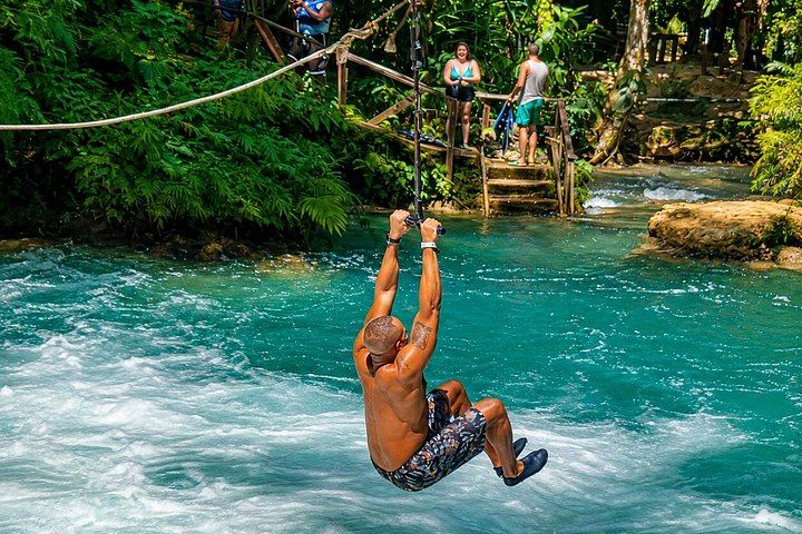Blue Hole and Dunn's River Park Combo from Montego Bay Hotels, Entry Fees Included (4/12)