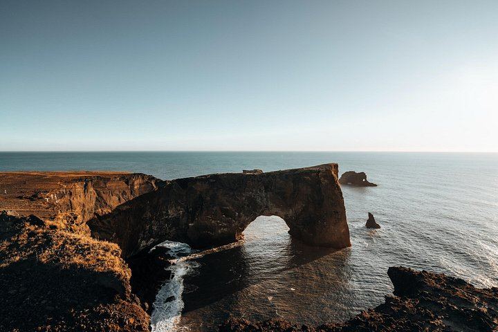 13.5-Hour South Coast Tour with DC-3 Plane Wreck Shuttle and Dyrholaey Views (12/12)