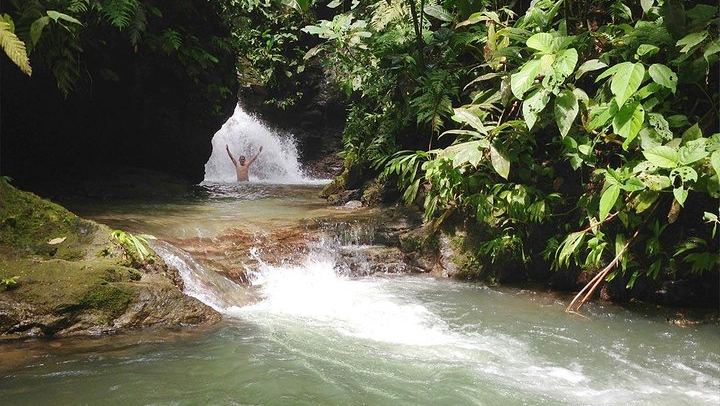 Hacienda Ebano Double Waterfall Hike by 4x4 Safari Truck, Jade Waterfall Swim and Lunch (3/11)