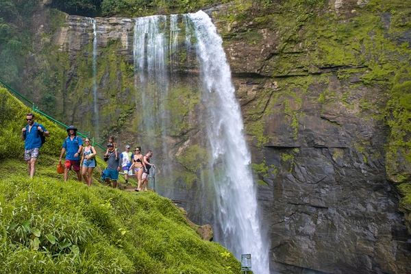 Eco Chontales 150-Foot Waterfall Canyon: Cliff Jumps, Waterslide, Blue Clay and Lunch