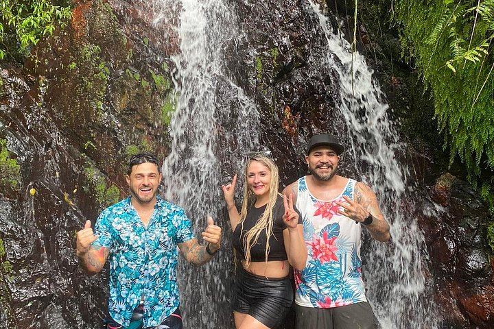 Private Las Tinajas Waterfall Hike in Ceiba with Luquillo Beach Lunch, Own Car (1/7)