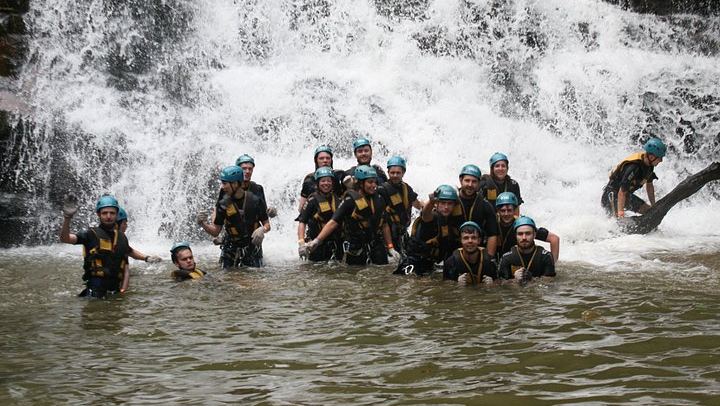 Dalat Canyoning Day Trip: Hotel Pickup, 25 m Abseil, 50 m Zipline and Washing Machine (1/12)