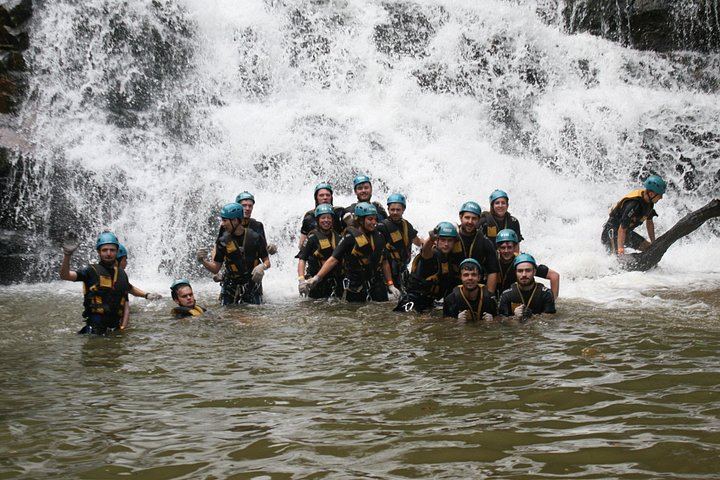 Dalat Canyoning Day Trip: Hotel Pickup, 25 m Abseil, 50 m Zipline and Washing Machine (1/12)
