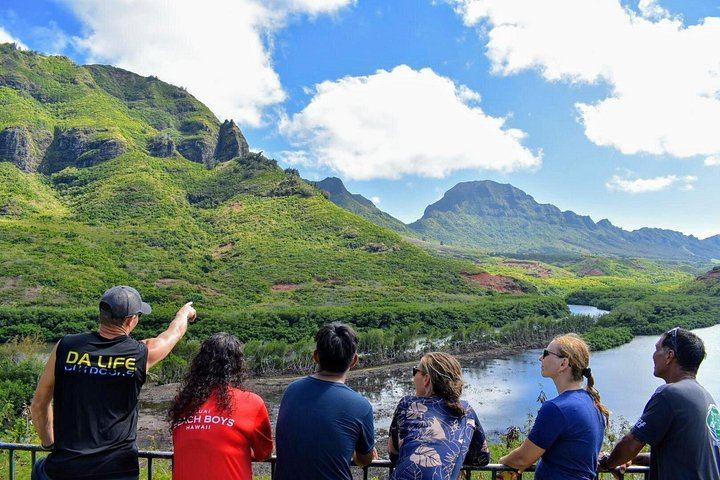 Private Property Hike to Bamboo Falls and Papakolea Falls in Lihue, 90-Minute Swim Tour (6/10)