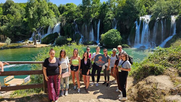 Mostar Old Town Walk and Kravice Falls from Dubrovnik by Coach, Neum Coffee Stop (3/12)