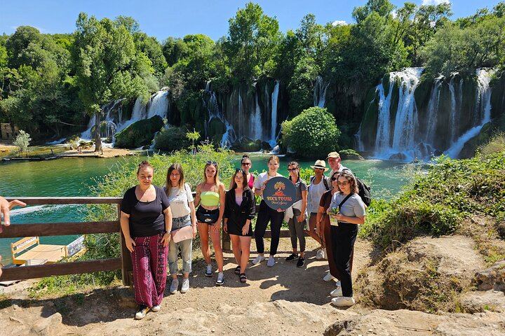 Mostar Old Town Walk and Kravice Falls from Dubrovnik by Coach, Neum Coffee Stop (3/12)