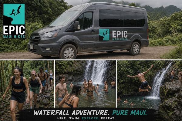 Maui Waterfall Hike with Optional Cliff Jumping and GoPro Photos, 3.5 Hours