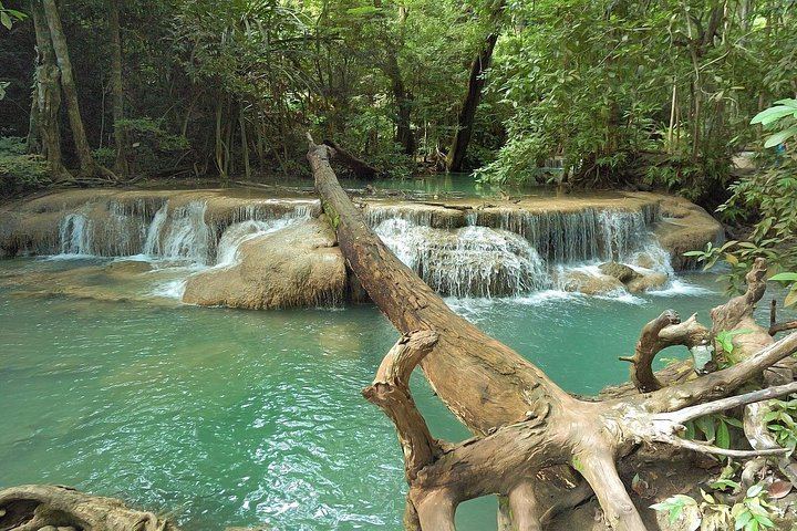 Private Erawan Falls, Bamboo Rafting and Death Railway Day Tour from Bangkok (10/11)