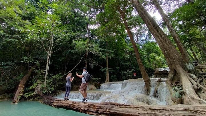 Erawan Falls, Don Rak War Cemetery and River Kwai Bridge Day Trip by Private Car (4/9)