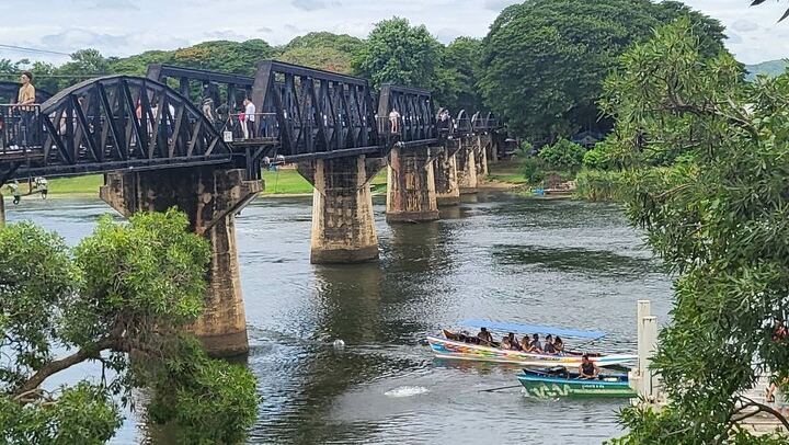 Erawan Falls, JEATH Museum and Kwai Bridge Group Day Trip from Bangkok (3/12)