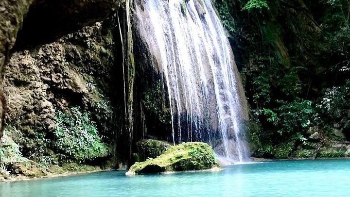 Private Erawan Falls and Rescued Elephant Visit from Bangkok, Lunch Included (2/12)