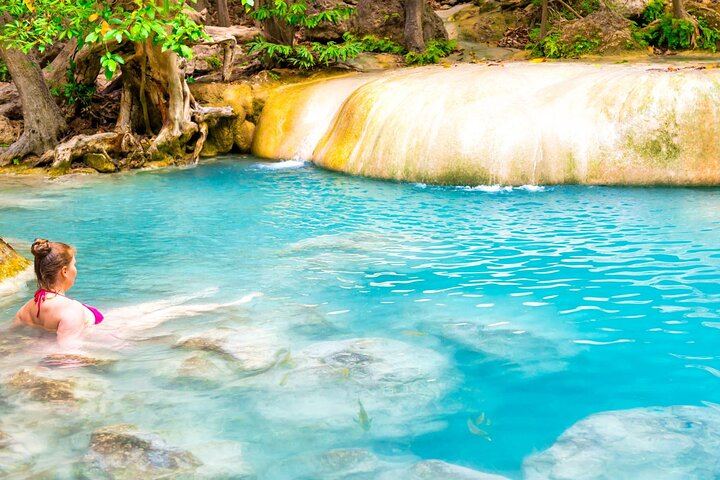 Private Day Trip from Bangkok: Erawan Falls, Rescued Elephants and Kwai Bridge (8/9)