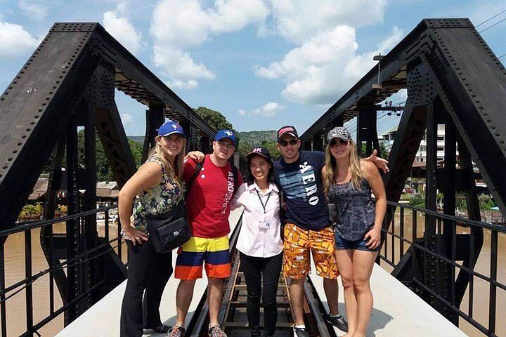 Private Erawan Falls, Wat Tham Khao Pun and Long-Tail Boat Day Tour, VIP Van Option (1/12)