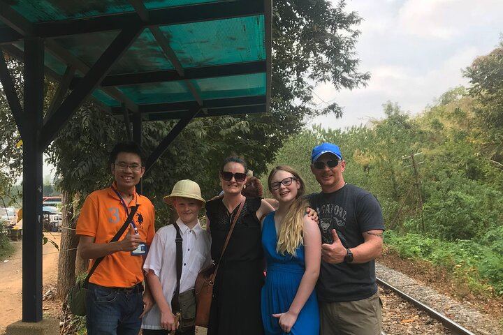 Private Erawan Falls, Wat Tham Khao Pun and Long-Tail Boat Day Tour, VIP Van Option (6/12)
