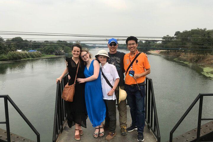 Private Erawan Falls, Wat Tham Khao Pun and Long-Tail Boat Day Tour, VIP Van Option (2/12)