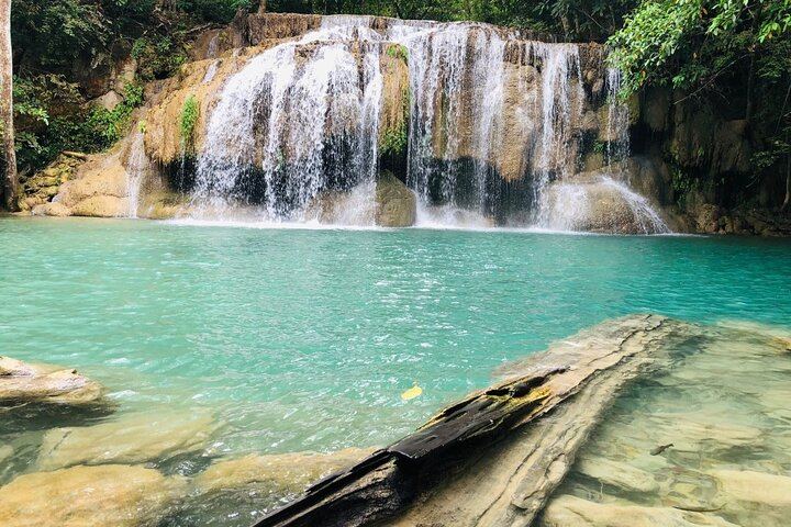 Erawan Falls, Don Rak War Cemetery and River Kwai Bridge Day Trip by Private Car (7/9)