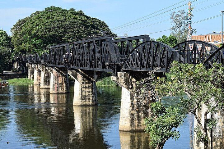 Erawan Falls, JEATH Museum and Kwai Bridge Group Day Trip from Bangkok (9/12)