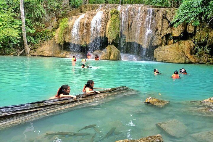 Erawan Falls, JEATH Museum and Kwai Bridge Group Day Trip from Bangkok (2/12)