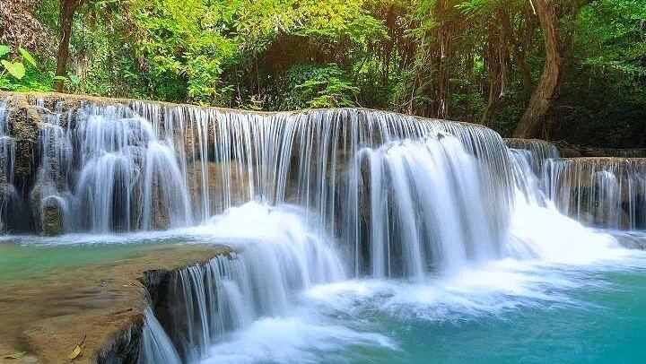 Small-Group Erawan Falls, Tham Krasae Cave and Death Railway Train from Bangkok (3/9)
