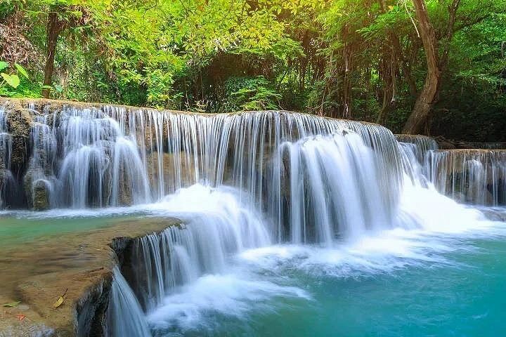 Small-Group Erawan Falls, Tham Krasae Cave and Death Railway Train from Bangkok (3/9)