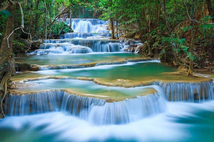 Erawan Falls Day Tour from Bangkok with Hotel Pickup, Fruit and Soi Rambuttri Option (4/10)