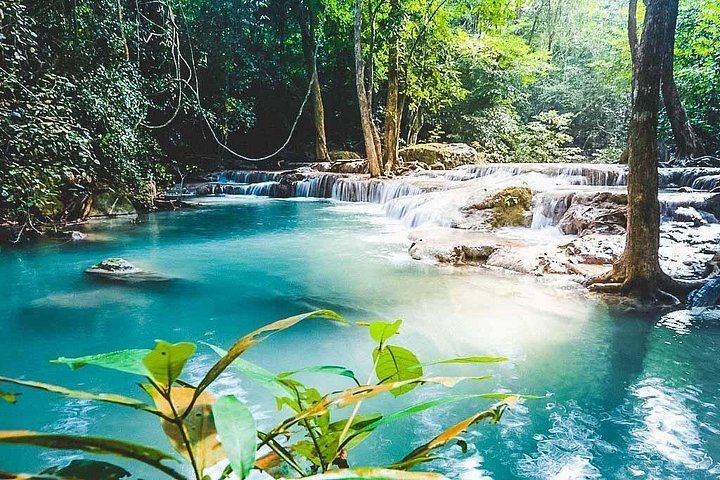 Private Hellfire Pass, Death Railway Walk and Erawan Falls Day Tour from Bangkok (1/8)