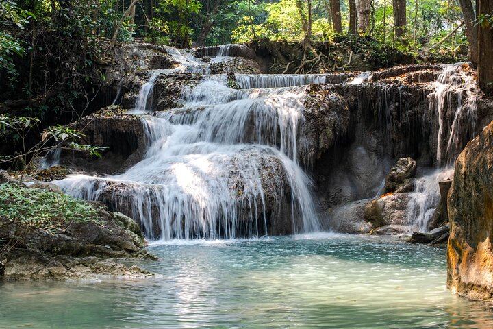 Small-Group Erawan Falls, Skywalk and Kwai Bridge Day Tour from Bangkok (5/12)