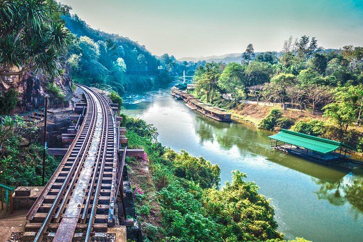 Small-Group Erawan Falls, Skywalk and Kwai Bridge Day Tour from Bangkok (2/12)