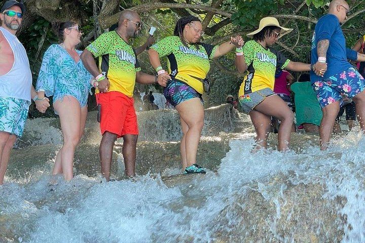 Dunn's River Falls Guided Climb with Holiday Services from Ocho Rios Hotels (7/12)