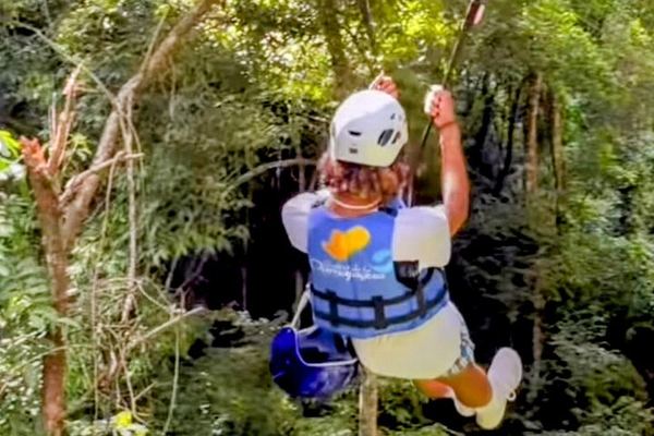 Damajagua 5 Zip Lines and 7 Waterfalls with Lunch, DR Prime Tours, Amber Cove, Taino Bay