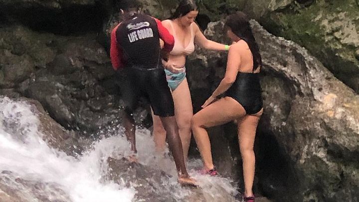 Private Montego Bay Day Trip to Blue Hole River and Secret Falls, Entrance Fee Included (1/12)