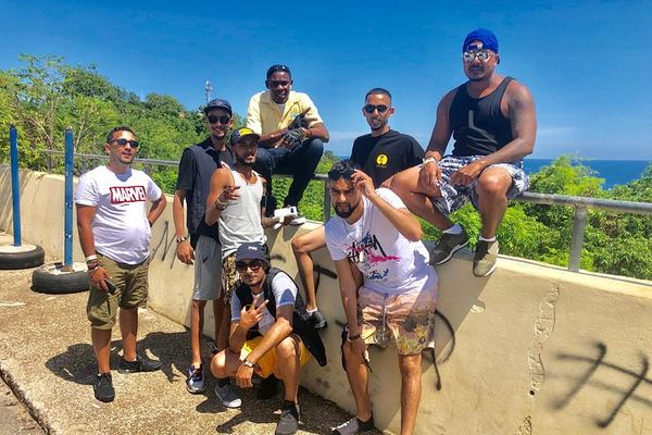 Montego Bay Day Trip to Martha Brae River Rafting and Blue Hole with Private Transport
