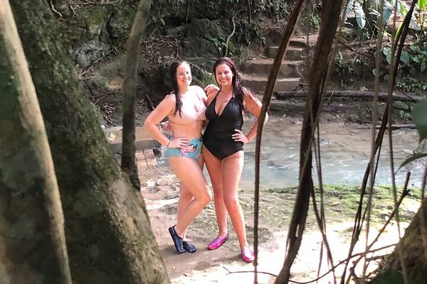 Private Montego Bay Day Trip to Blue Hole River and Secret Falls, Entrance Fee Included