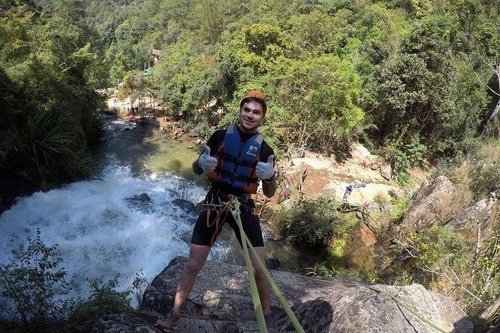 VIP Dalat Canyoning with Rope Training: Knots, Harness, Abseiling and Local Lunch (6/11)