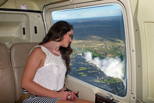 Flight of Angels Helicopter Flight over Mosi-oa-Tunya National Park and Victoria Falls