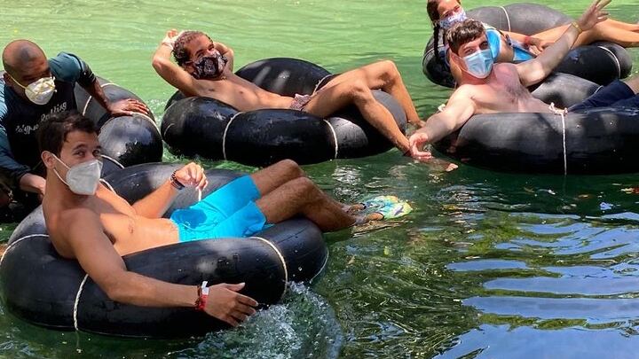 Blue Hole Waterfalls, White River Tubing and Fern Gully Drive from Ocho Rios (1/12)