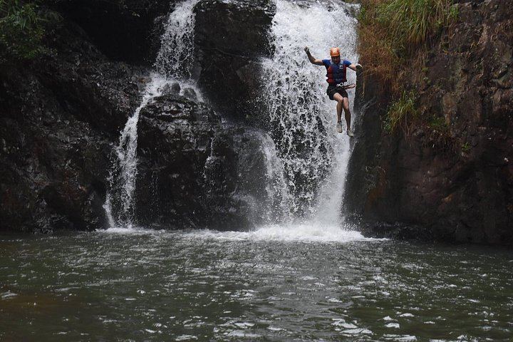 VIP Dalat Canyoning with Rope Training: Knots, Harness, Abseiling and Local Lunch (5/11)