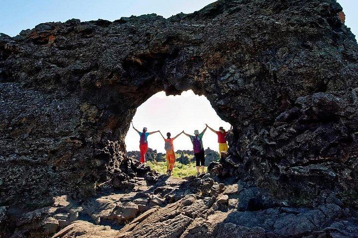 Half-Day Small Group from Akureyri: Godafoss, Hverir, Grjotagja Cave and Dimmuborgir (8/12)