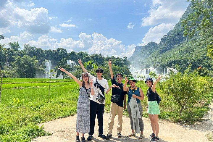 Ban Gioc Waterfall and Angel Mountain 2-Day Car Tour with Quay Son River Stay (9/12)