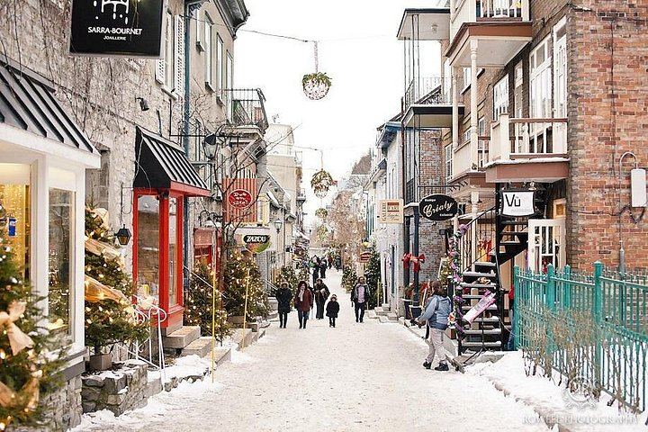 Montreal Full-Day Trip: Montmorency Falls, Old Quebec Walk and Seasonal Add-Ons (10/12)
