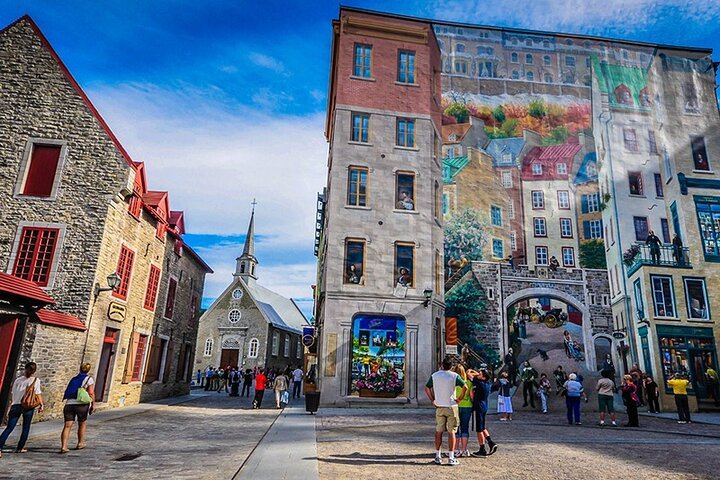 Montreal Full-Day Trip: Montmorency Falls, Old Quebec Walk and Seasonal Add-Ons (12/12)