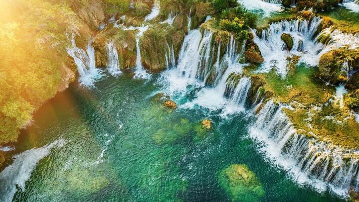 Krka Waterfalls Day Trip from Split with Primosten Beach Stop and Boat Cruise (1/12)