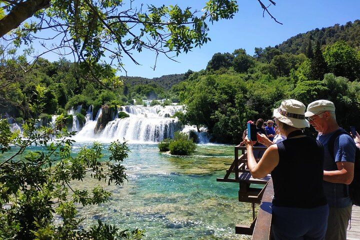 Krka Waterfalls and Skradin Beach Day Trip from Split in a Wi-Fi Coach (12/12)
