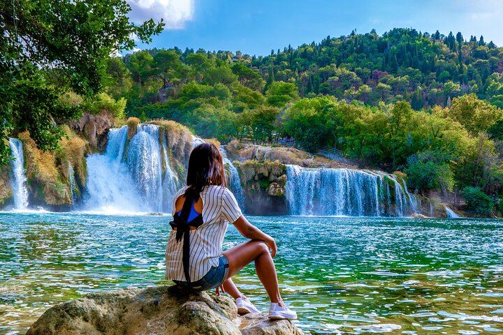 Krka Waterfalls Day Tour from Split with Boat Cruise and Optional Wine Tasting (1/11)